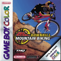 No Fear Downhill Mountain Bike Racing GameBoy Color US box art